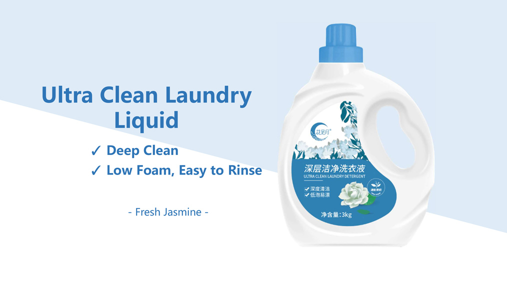Líquido detergente para ropa extra limpio