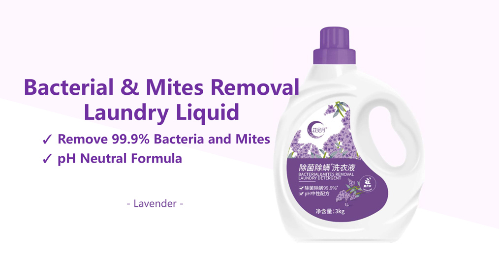 Detergente para ropa antibacteriano al 99,9 %