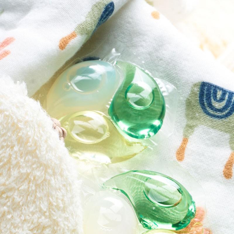 Cápsula de detergente natural para ropa